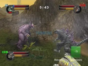 Godzilla - Unleashed screen shot game playing